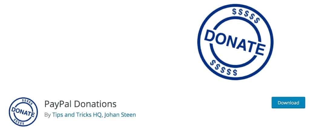 PayPal Donations Plugin