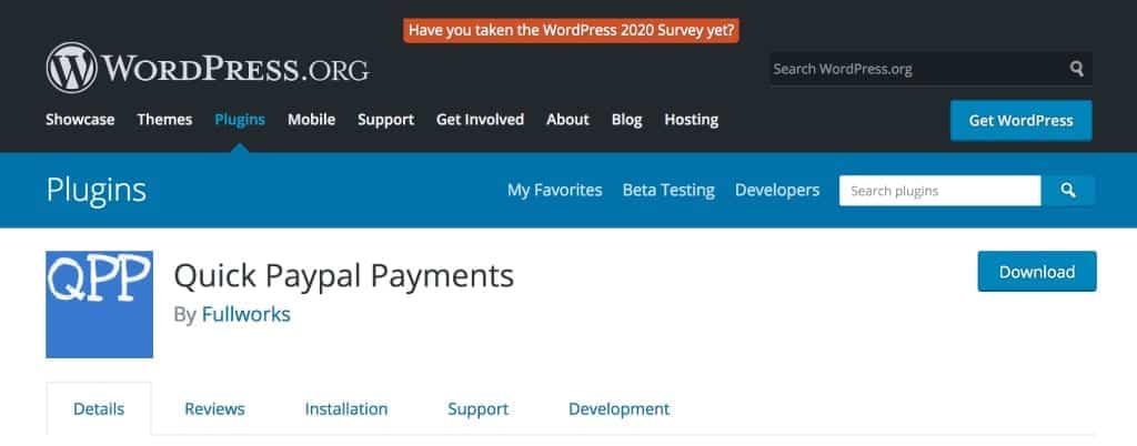 Quick PayPal Payments