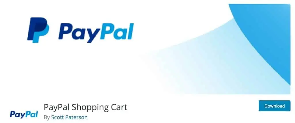 PayPal Shopping Cart Plugin
